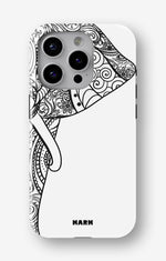 iPhone 14 Pro Tough Case – Mandala Elephant - View 1