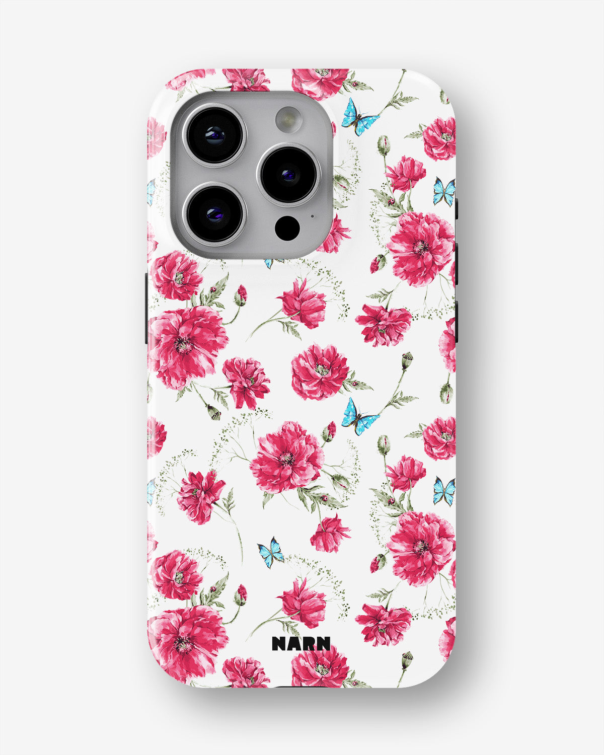 iPhone 14 Pro Tough Case – Poppies in Bloom - View 1