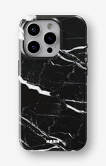 iPhone 14 Pro Tough Case – Black Marble - View 1