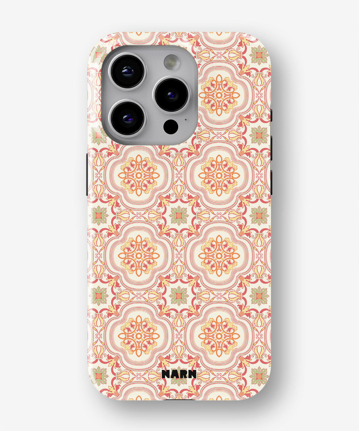 iPhone 14 Pro Tough Case – Moroccan Tiles - View 1