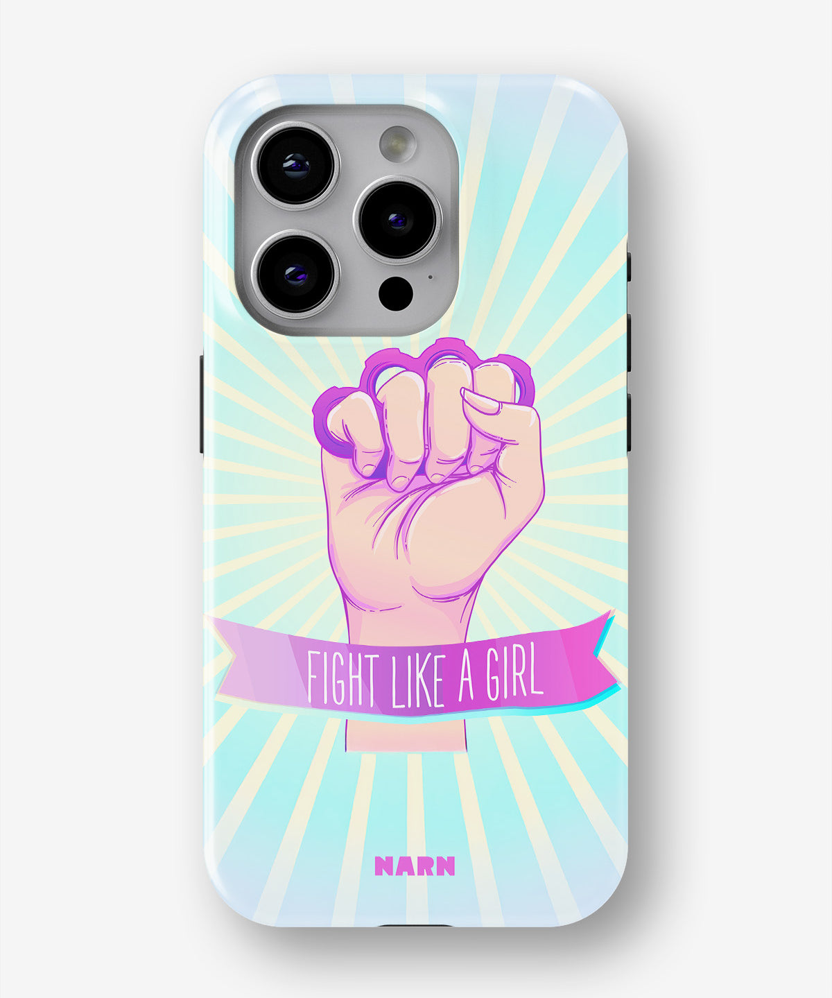 iPhone 14 Pro Tough Case – Fight Like A Girl - View 1