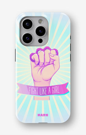 iPhone 14 Pro Tough Case – Fight Like A Girl - View 1