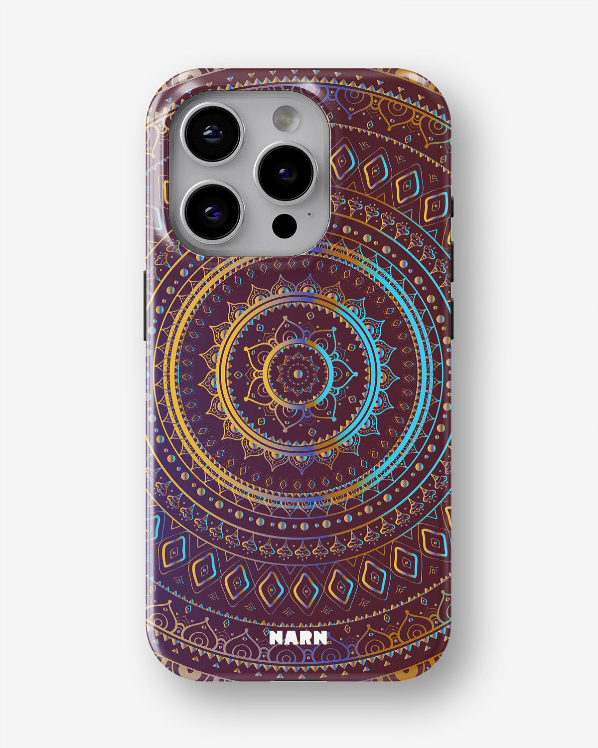 iPhone 14 Pro Tough Case – Royal Mandala - View 1