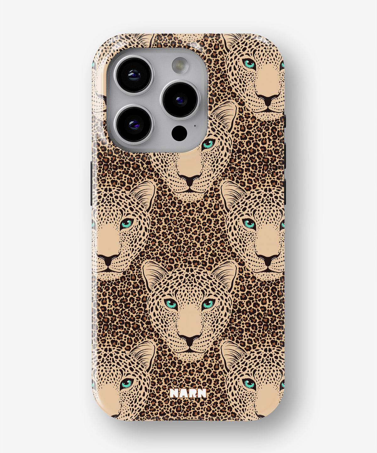 iPhone 14 Pro Tough Case – Leopard Gaze - View 1