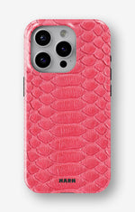 iPhone 14 Pro Tough Case – Pink Snake - View 1