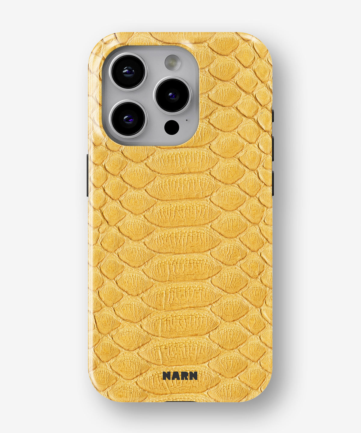 iPhone 14 Pro Tough Case – Yellow Snake - View 1