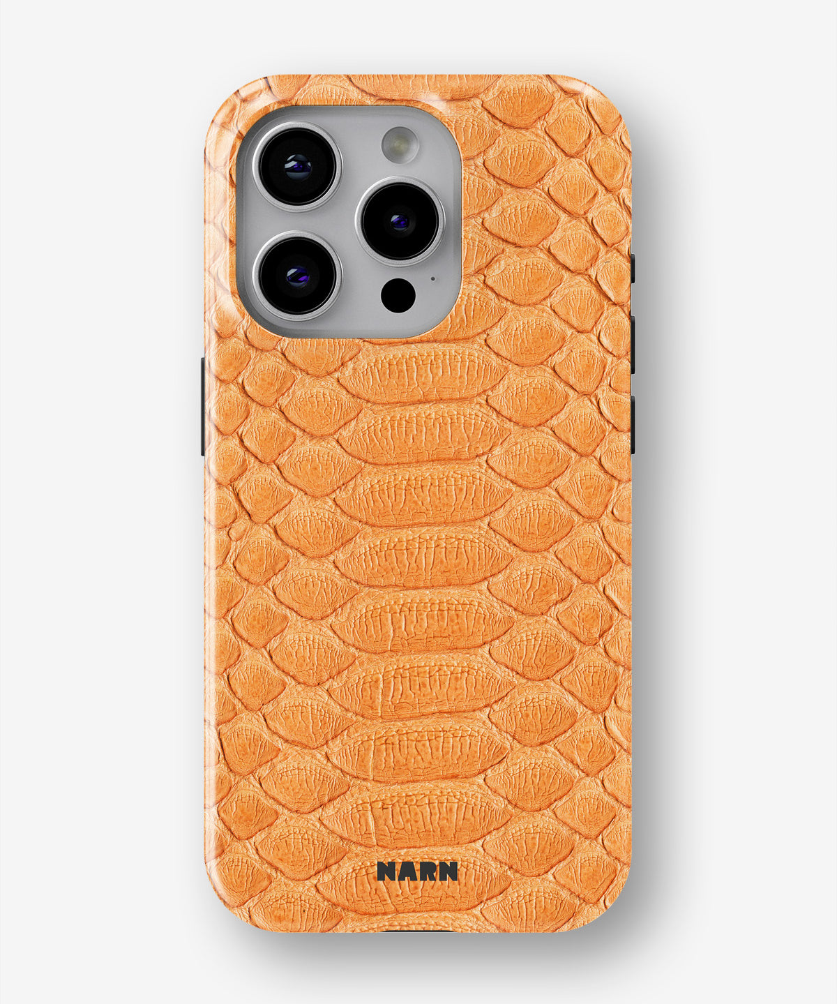 iPhone 14 Pro Tough Case – Orange Snake - View 1