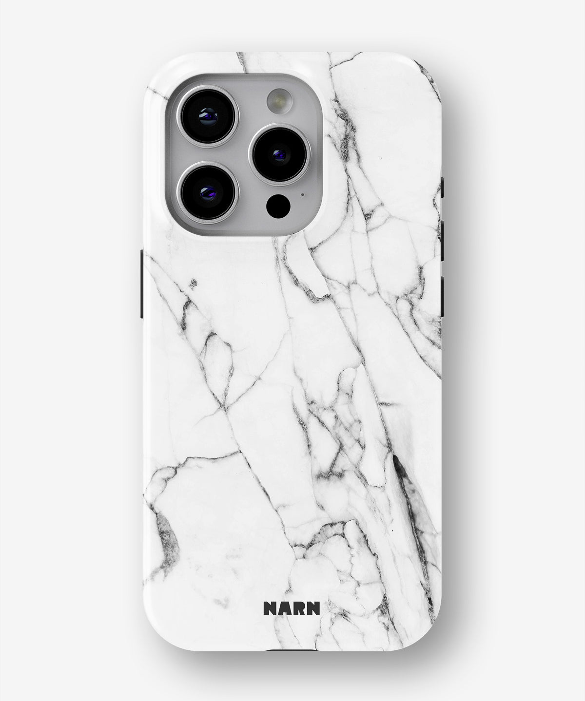 iPhone 14 Pro Tough Case – Milky Marble - View 1