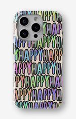 iPhone 14 Pro Tough Case – Happy - View 1
