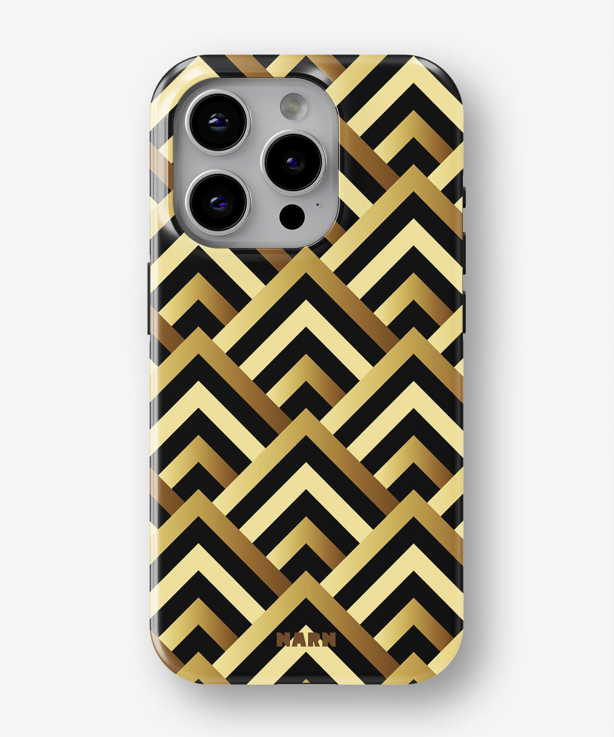 iPhone 14 Pro Tough Case – Goldline - View 1