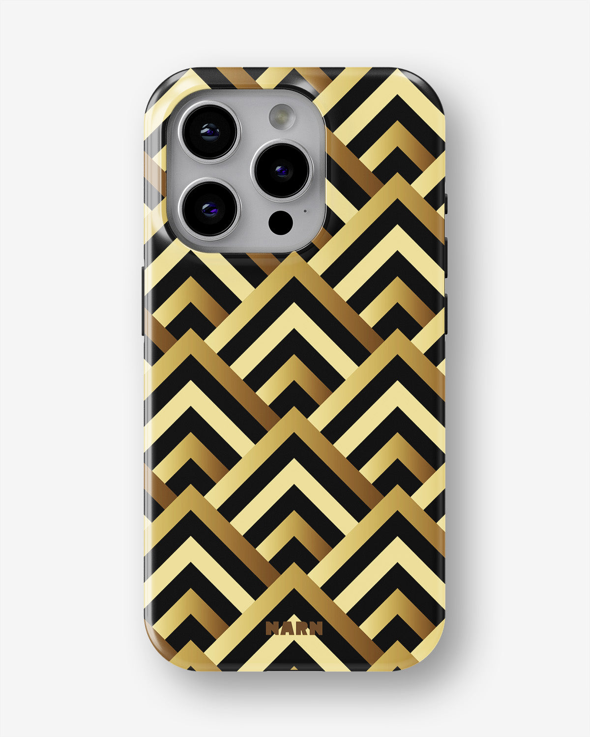 iPhone 14 Pro Tough Case – Goldline - View 1
