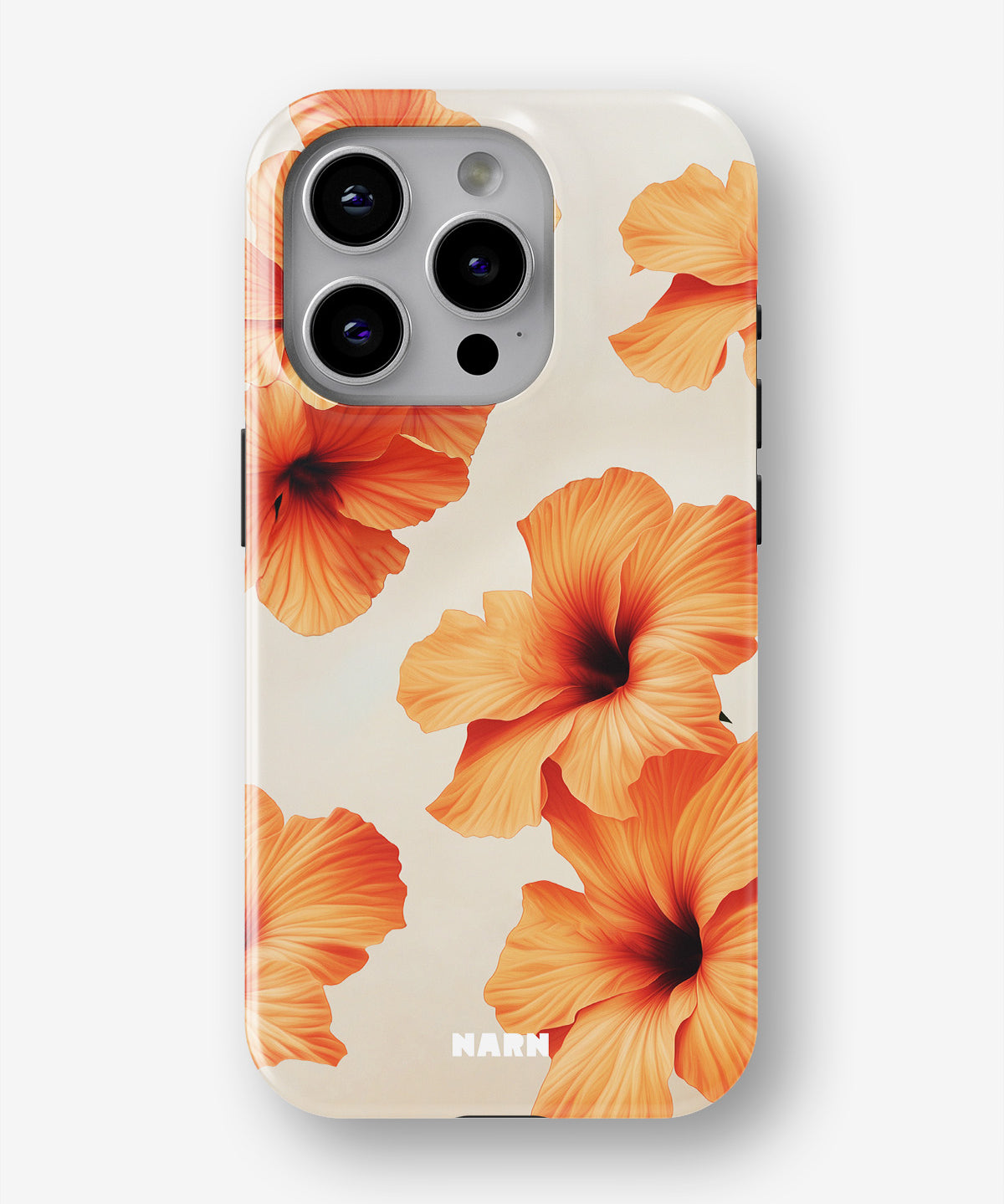 iPhone 14 Pro Tough Case – Hibiscus Dreams - View 1