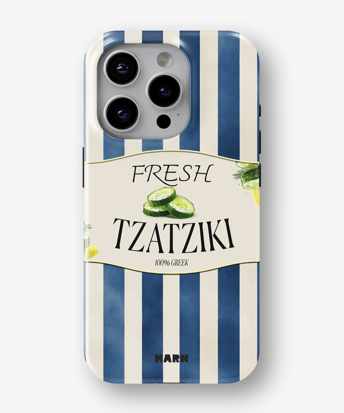 iPhone 14 Pro Tough Case – Greek Blues - View 1