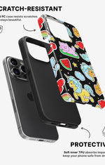 iPhone 14 Pro Tough Case – Cute Stickers - View 2