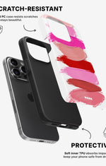 iPhone 14 Pro Tough Case – Lipstick Smears - View 2