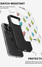 iPhone 14 Pro Tough Case – Lightning Bolts - View 2
