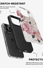 iPhone 14 Pro Tough Case – Roses - View 2
