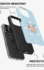 iPhone 14 Pro Tough Case – Dreamy Pig - View 2