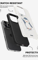 iPhone 14 Pro Tough Case – Cute Penguin - View 2