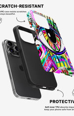 iPhone 14 Pro Tough Case – Abstract Eye - View 2