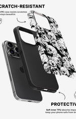 iPhone 14 Pro Tough Case – Skull Garden - View 2