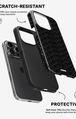 iPhone 14 Pro Tough Case – Black Snake - View 2
