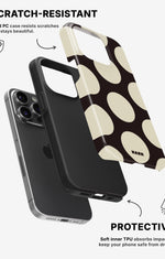 iPhone 14 Pro Tough Case – Bold Dots - View 2
