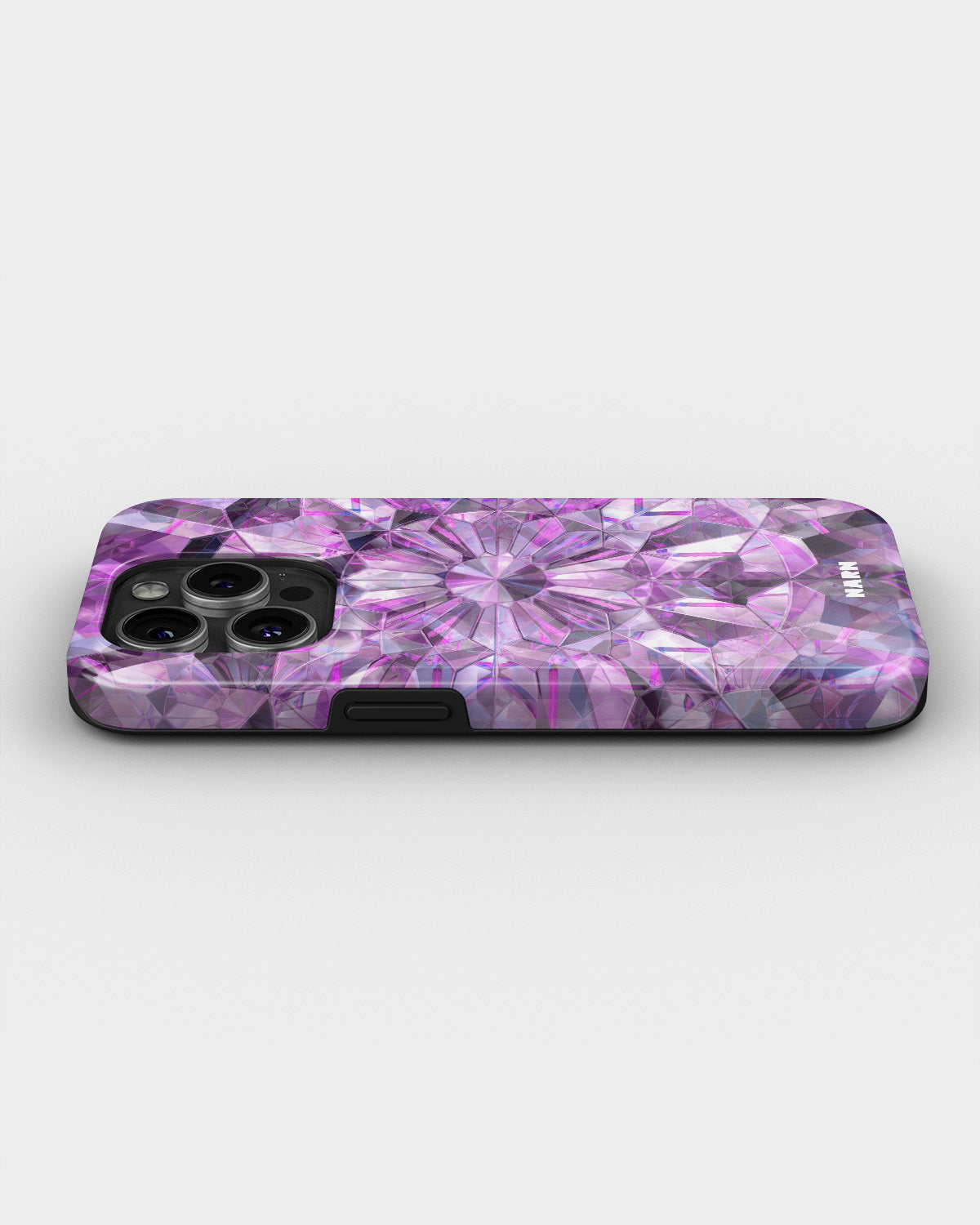 iPhone 14 Pro Tough Case – Lavender Crystals - View 3