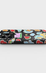 iPhone 14 Pro Tough Case – Cute Stickers - View 3