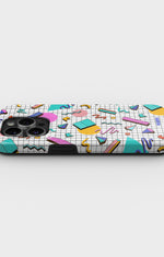 iPhone 14 Pro Tough Case – 80s Memphis - View 3