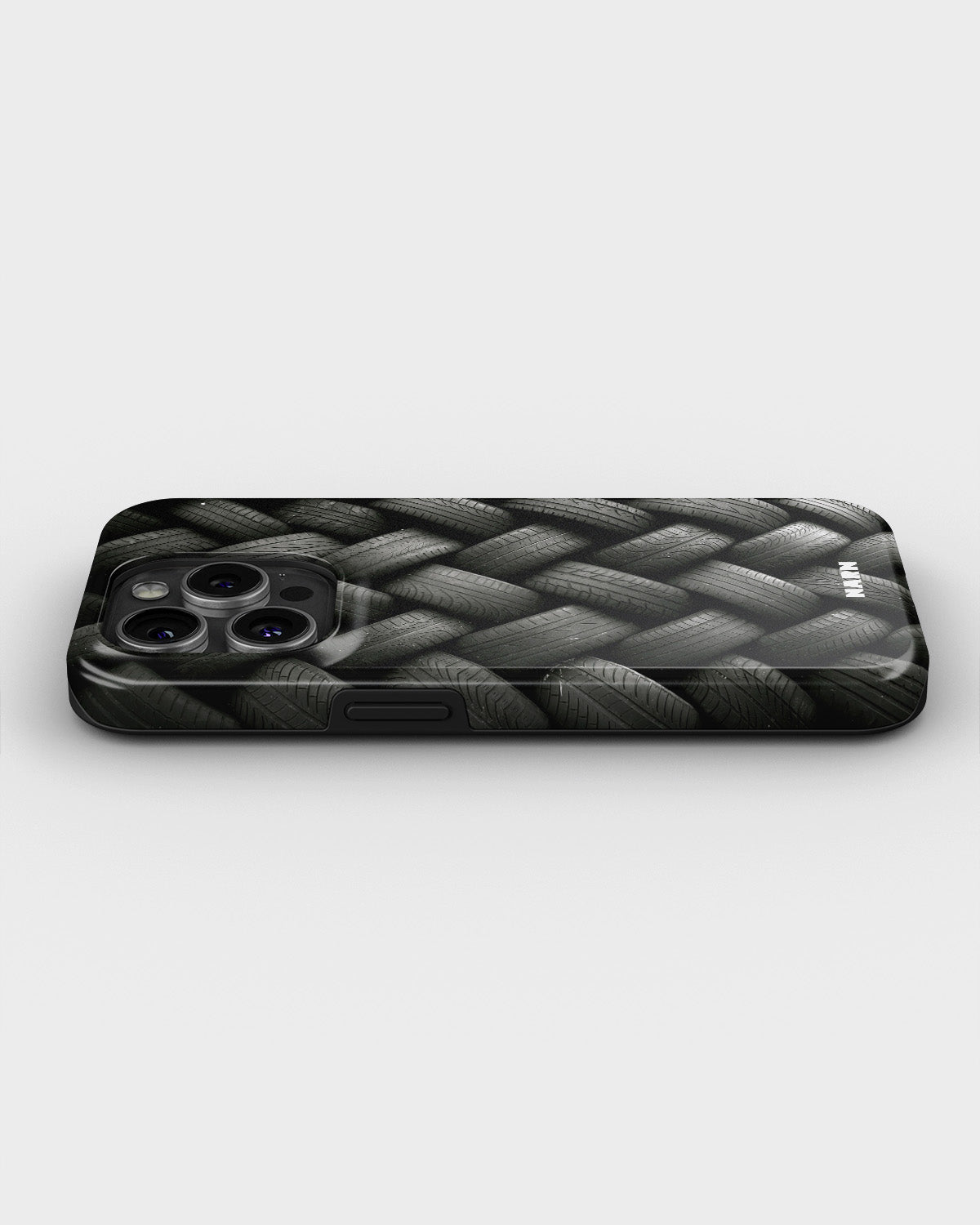iPhone 14 Pro Tough Case – Tires Wall - View 3