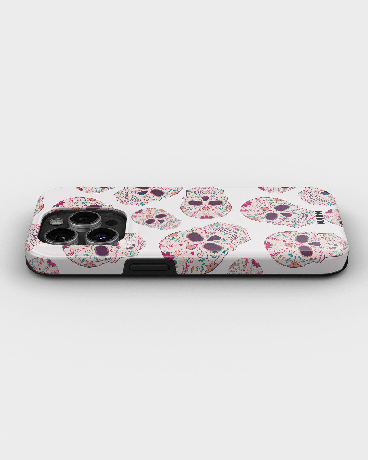 iPhone 14 Pro Tough Case – Calavera Skulls - View 3
