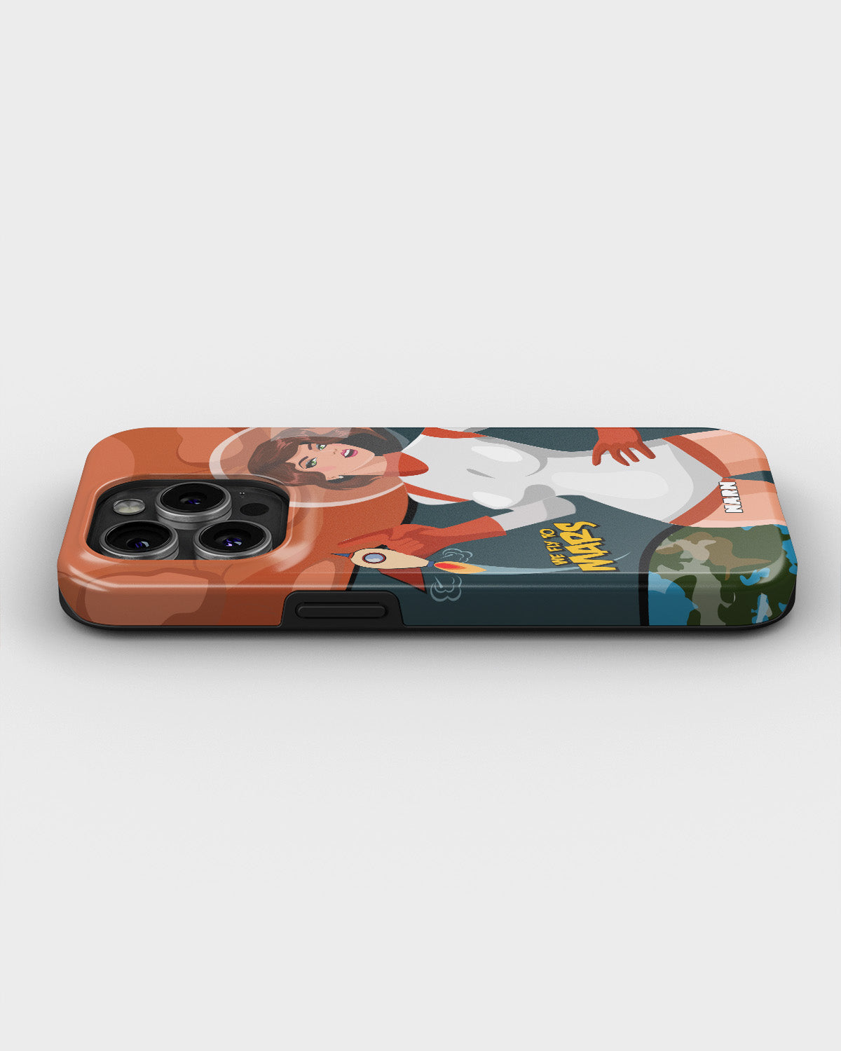 iPhone 14 Pro Tough Case – We Fly To Mars - View 3