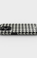 iPhone 14 Pro Tough Case – Houndstooth - View 3