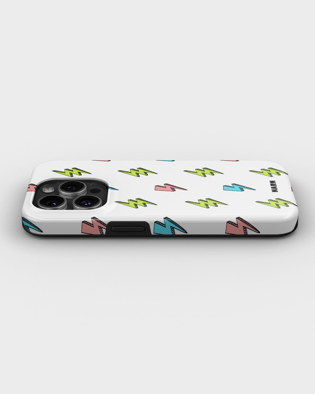 iPhone 14 Pro Tough Case – Lightning Bolts - View 3