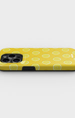 iPhone 14 Pro Tough Case – Lemon Dreams - View 3