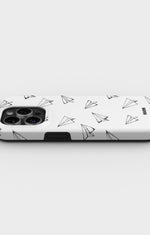iPhone 14 Pro Tough Case – Paper Planes - View 3