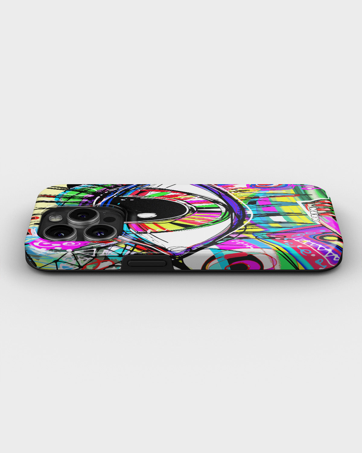 iPhone 14 Pro Tough Case – Abstract Eye - View 3