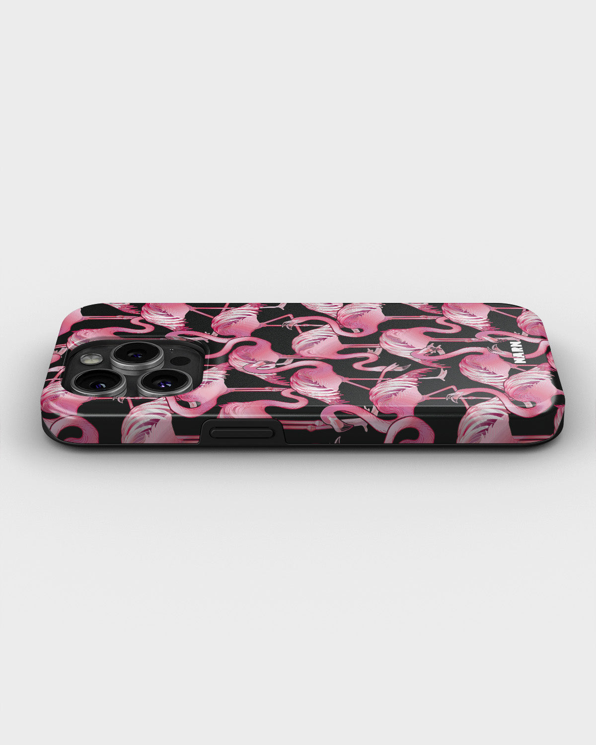 iPhone 14 Pro Tough Case – Flamingos - View 3