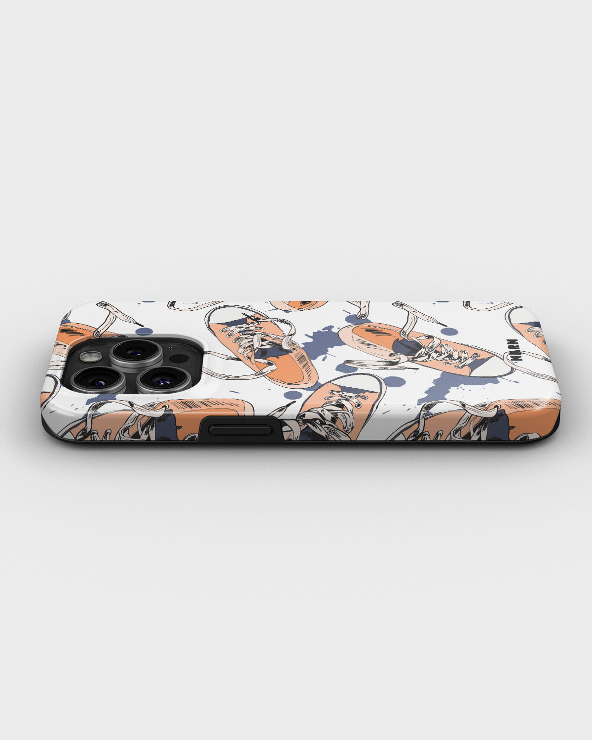 iPhone 14 Pro Tough Case – Apricot Sneakers - View 3