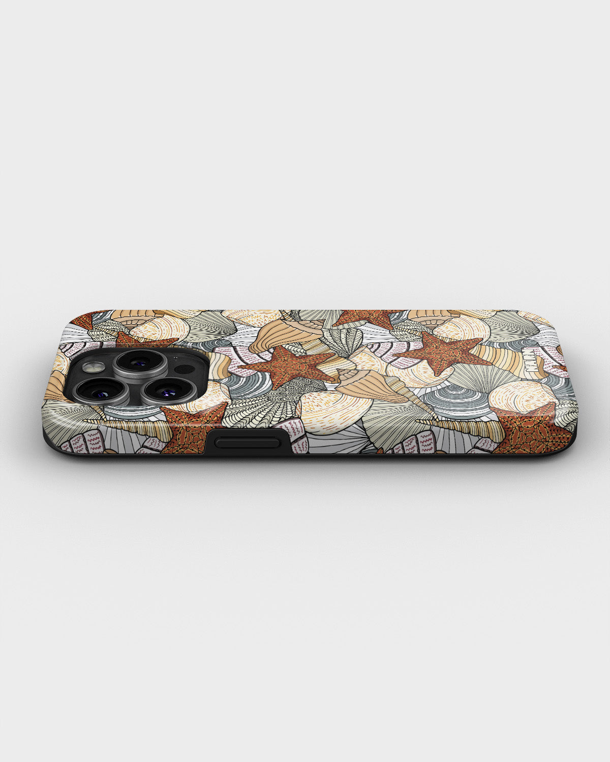 iPhone 14 Pro Tough Case – Sea Shells - View 3