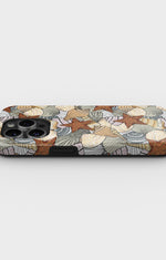 iPhone 14 Pro Tough Case – Sea Shells - View 3