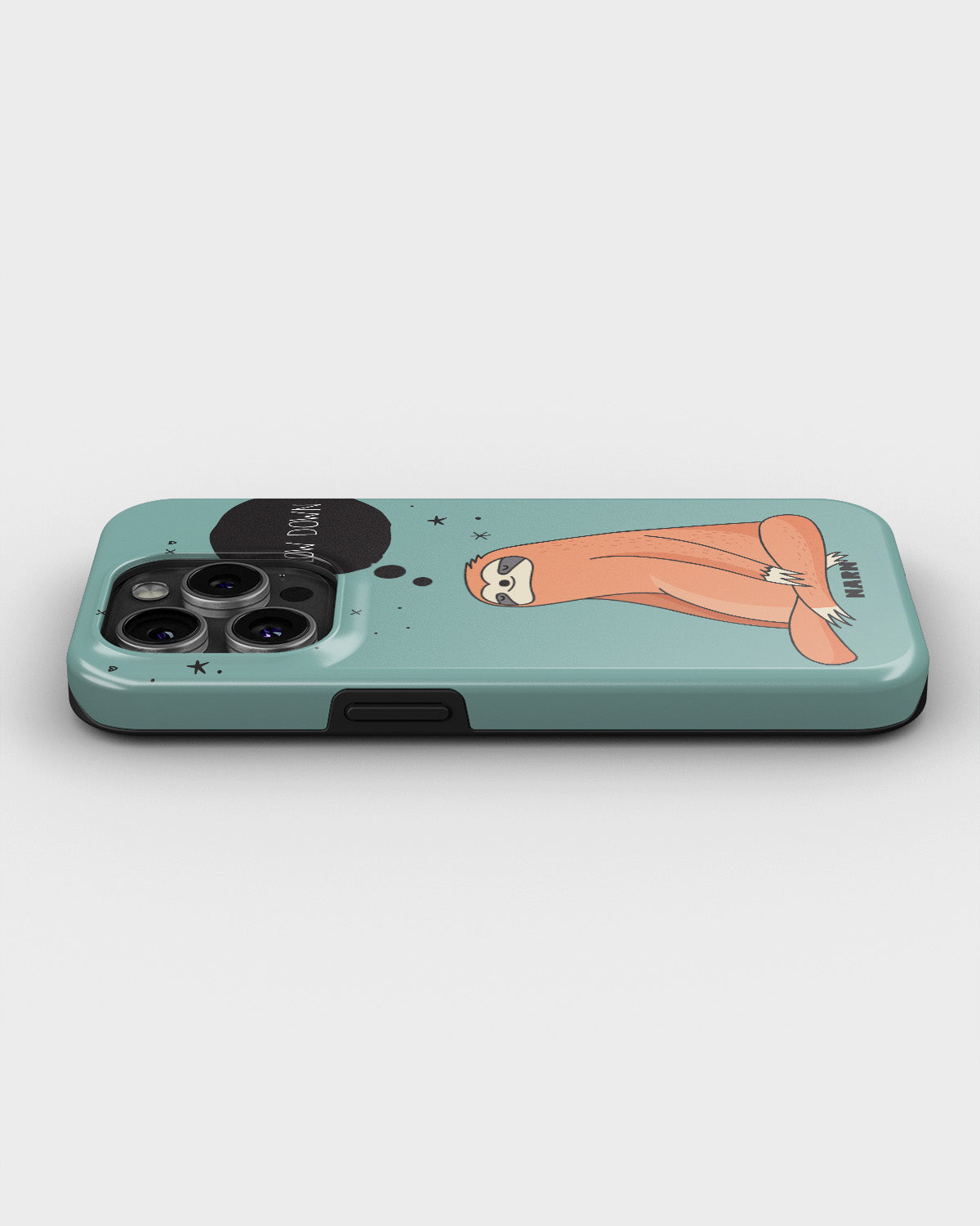 iPhone 14 Pro Tough Case – Slow Down Sloth - View 3