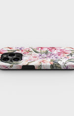 iPhone 14 Pro Tough Case – Watercolor Flowers - View 3