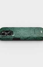 iPhone 14 Pro Tough Case – Retro Forest - View 3
