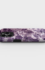 iPhone 14 Pro Tough Case – Purple Marble - View 3