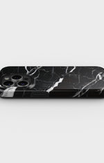 iPhone 14 Pro Tough Case – Black Marble - View 3