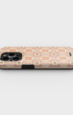 iPhone 14 Pro Tough Case – Moroccan Tiles - View 3