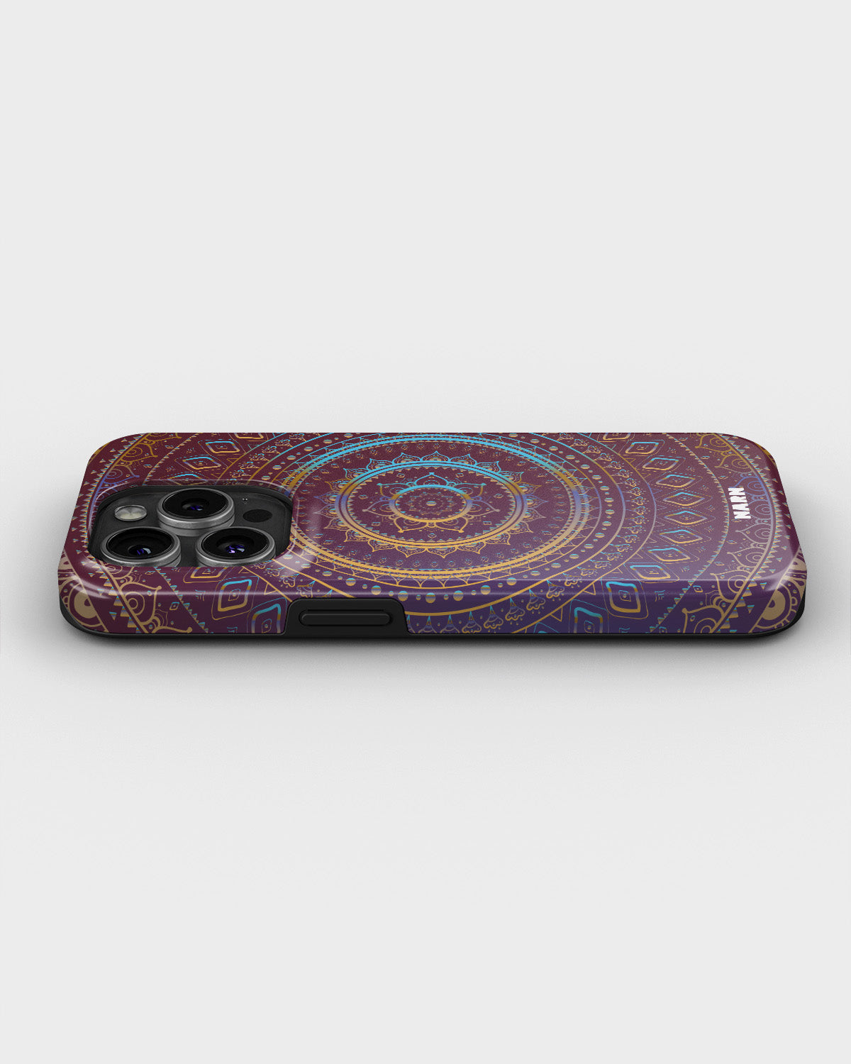 iPhone 14 Pro Tough Case – Royal Mandala - View 3