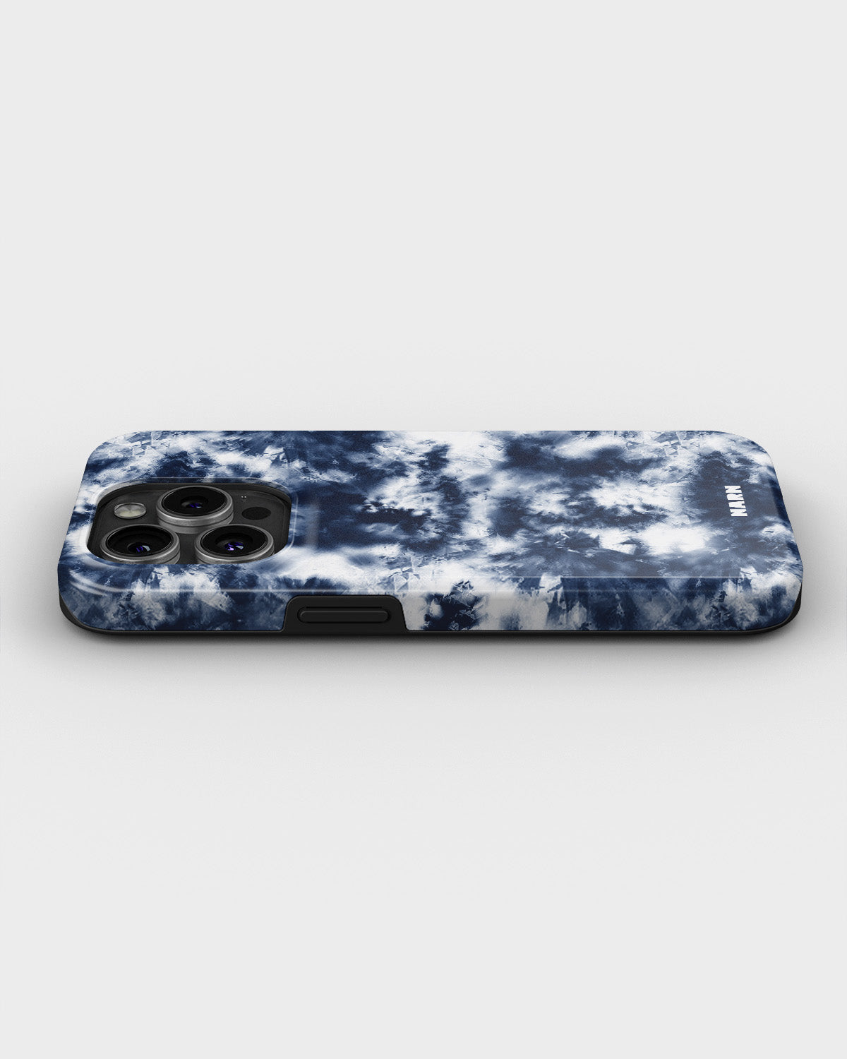 iPhone 14 Pro Tough Case – Tie Dye Blue - View 3